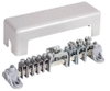 Potentialausgleichschiene m. Abdeckung 5x 2,5-25mm*2 3x16-95mm*2 1x Fl 30x4mm