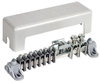 Potentialausgleichschiene m. Abdeckung 7x 2,5-25mm*2 2x16-95mm*2 1x Fl 40x5mm
