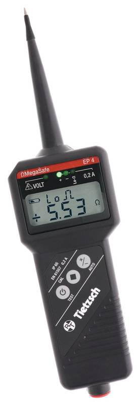 Durchgangspruefer EP 4  mit digitaler LCD-Anzeige  0,01 Ohm...2000 KOhm