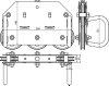 Drahtrichtgeraet St/gal Zn f. Rd 7-10mm m. 5 Richtrollen u. Handgriffen