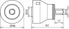 HVI-head holder Adapter m. Bajonettkupp- lung z. Befest. d. HVIhead Schneidkopf