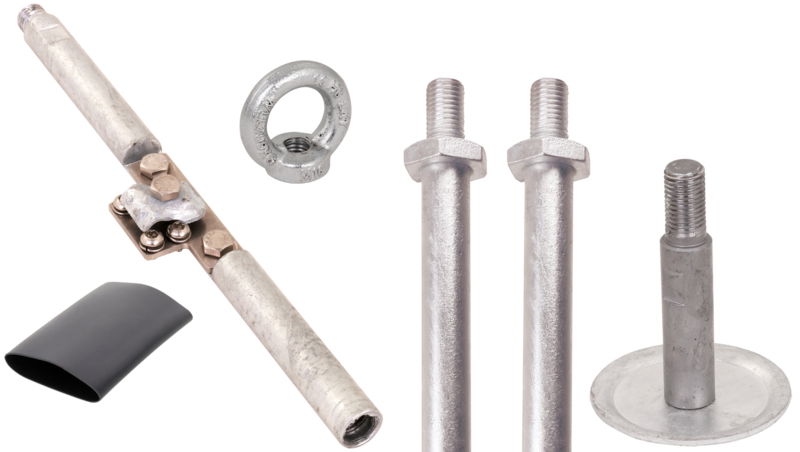 Starter-Kit fuer Tiefenerder schraubbar, 6 Teilig
