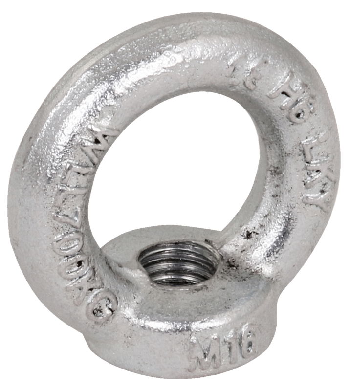 Ringmutter M16 St/tZn