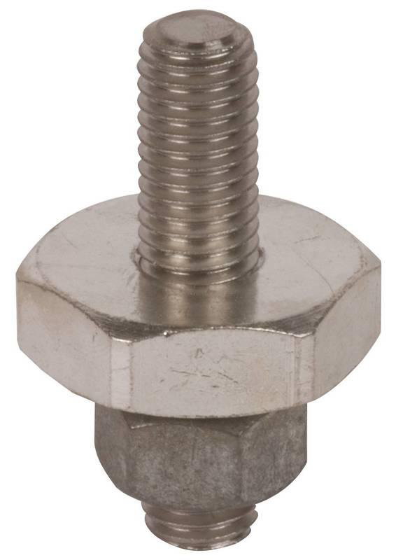 Anschlussstueck Ausf. D m. Gewindebolzen M16x65mm u. Mutter z. Anschrauben