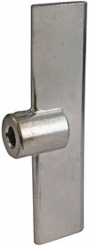 Kontaktmesser f. Erdungspatrone NH Gr. 1...3 m. Anschlussbolzen M10
