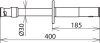 Erdungsgriff f. Spindel m. Querstift m. Steckkupplung - 1000V AC/ -3000V DC