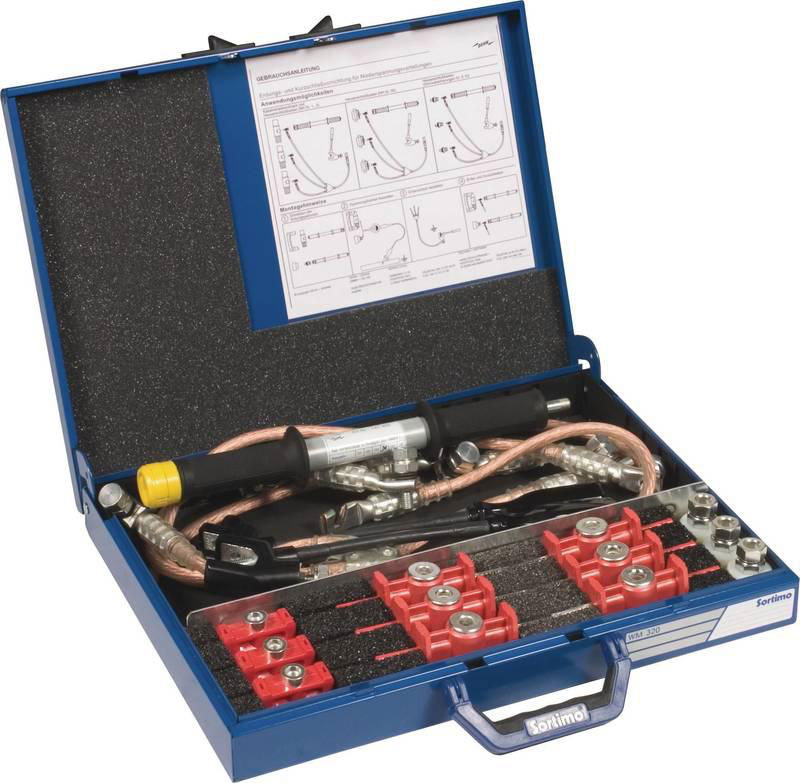 Erdungs- u. Kurzschliessset TI f. Kabelverteiler m. Stahlblechkoffer