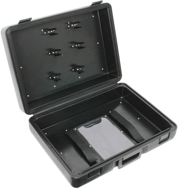 Kunststoffkoffer leer f. E+K-Set u. Erd- ungsstangen  565x410x170mm