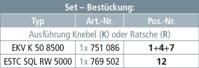 Bahnerdungsvorrichtung fuer Oberleitungen (nicht profilfrei) Ausf. m. Knebel -SET- – Bild 2 von 2