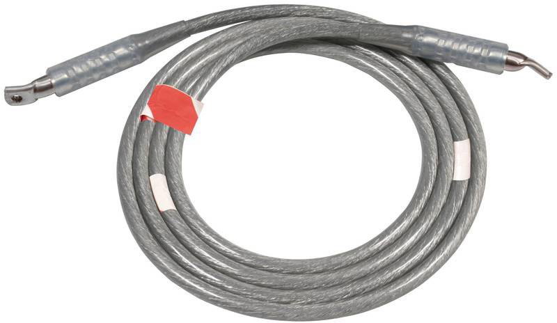 Erdungsseil m. 2 Presskabelschuhen B 10,5mm  70mm*2  L 8500mm AL