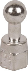 Kugelfestpunkt D 25mm gerade mit Innengewinde M16