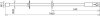 Isolierstange f. PHE m. Gewinde M12 u. Steckkupplung L 1060mm