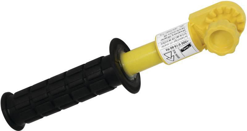 Handgriff a. Kunststoff m. Zahnkupplung L 230mm
