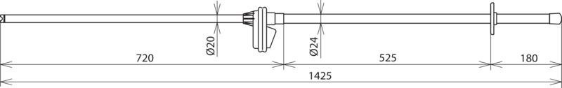 Spannungspruefer PHG II  6kV 50Hz m. LED-Anzeige  Kat. S – Bild 2 von 2