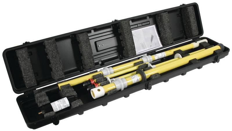 Kunststoffkoffer leer fuer Spannungs- pruefer PHE III 60/110kV 1270x215x140mm