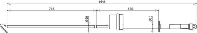 Spannungspruefer PHE 15kV 16,7Hz f. Bahnenergieleitungen – Bild 2 von 2