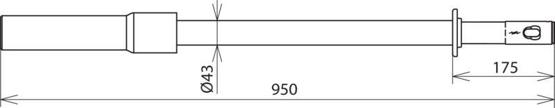 Abstands-Spannungspruefer HSA205 Un 1..420kV 60Hz umschaltbar – Bild 2 von 2