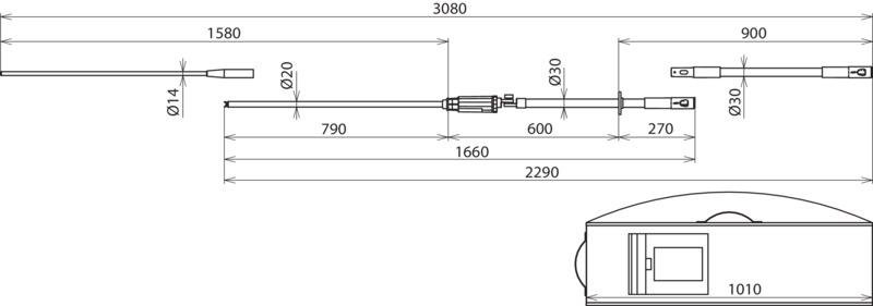 Spannungsprueferset PHE III 20kV 50Hz Kat.  S  f. Schaltanlagen/Freileitungen – Bild 2 von 2
