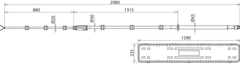 Spannungsprueferset PHE III 60...110kV Kat.S  f.Schaltanlagen u. Freileitungen – Bild 3 von 3