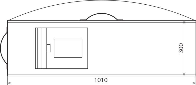 Kunstledertasche 1010x300x100mm – Bild 2 von 2