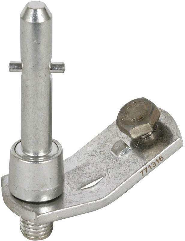 Phasenanschlussstueck m. Spindel Q-Stift M16x18mm f. Anschlussstueck PK1 16-150mm*2