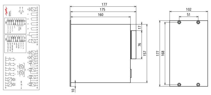 DEHNshort DD Stoerlichtbogenschutzsystem Erfassungsgeraet (Strom+Licht) 92-265 V AC/DC – Bild 2 von 2
