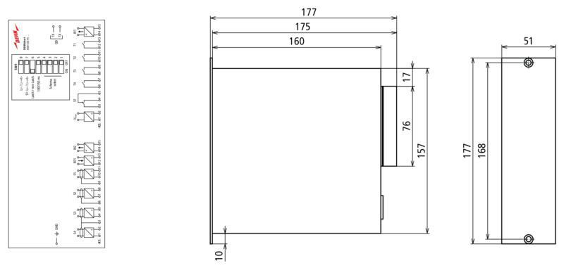 DEHNshort DD Stoerlichtbogenschutzsystem Erfassungsgeraet (Punktsensor) 92-265V AC/DC – Bild 2 von 2