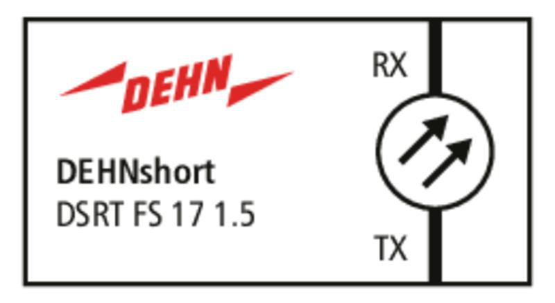 DEHNshort Stoerlichtbogenschutzsystem Faseroptischer Sensor L 17m – Bild 2 von 2