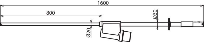Spannungspruefer PHE4 umschaltbar 6...20kV 16,7Hz 6...20kV 50Hz Kategorie S – Bild 2 von 2