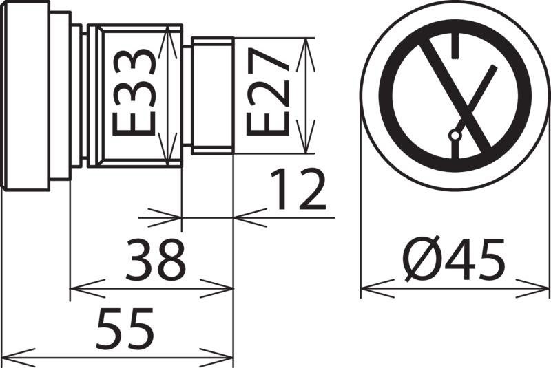 Sperrelement f. Schraubsicherungselement E27/E33 – Bild 2 von 2