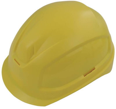 Elektriker-Schutzhelm gelb Gr. 52-61 cm
