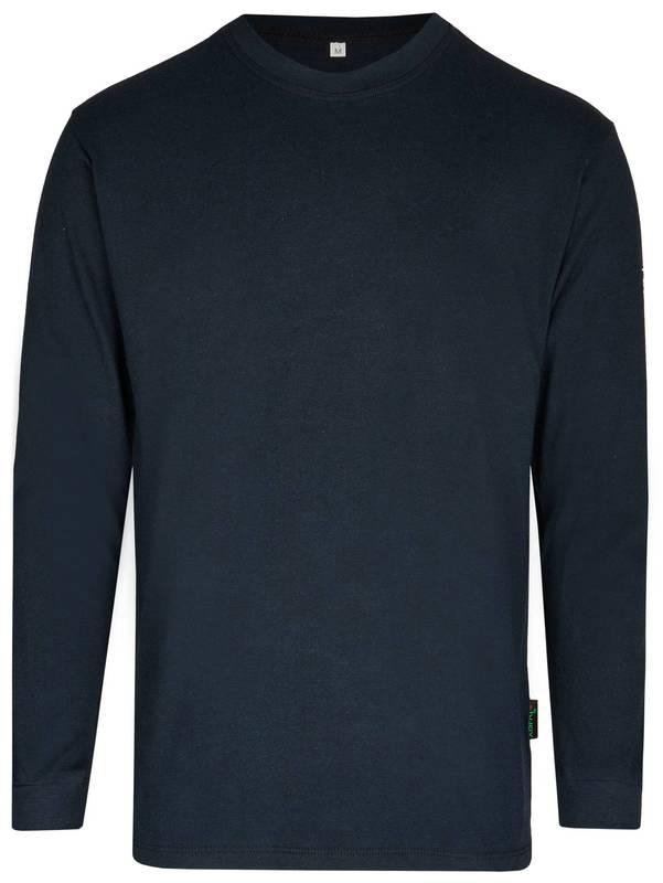 Stoerlichtbogengeprueftes Unterziehshirt blau, APC 1, Groesse: L