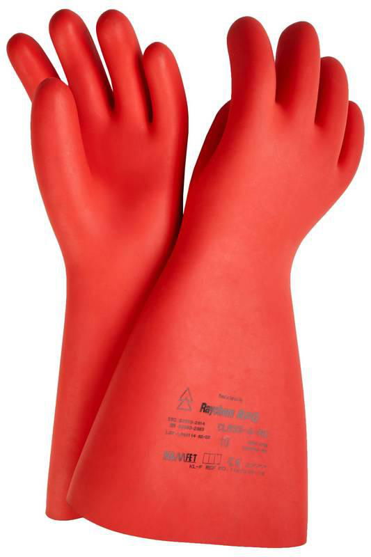 Isolierende Handschuhe Kl.4 Kat.RC zum  AuS  -36.000V        Gr.10