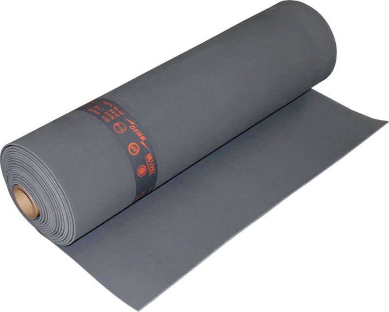 Isoliermatte Gummi 5,2 mm x 1 m x 9 m zur Standortisolierung -36000 V