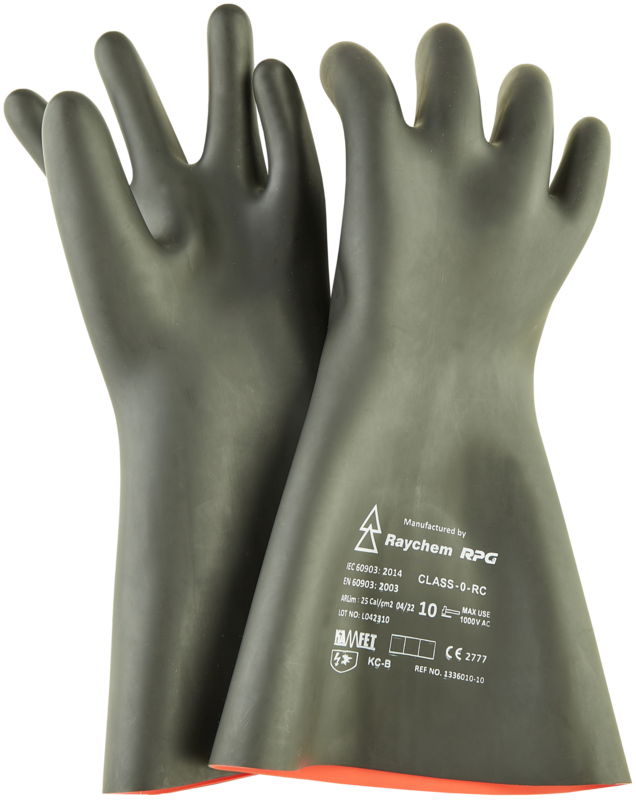 Isolierende Handschuhe Kl.0 Kat.RC zum  AuS  -1000V        Gr.8