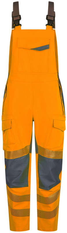 Stoerlichtbogengepruefte Latzhose Outdoor-orange, APC 2, Groesse: 50 (M)