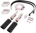 Anschlussset mit Montagematerial f. HVI power long Leitung D 27mm schwarz