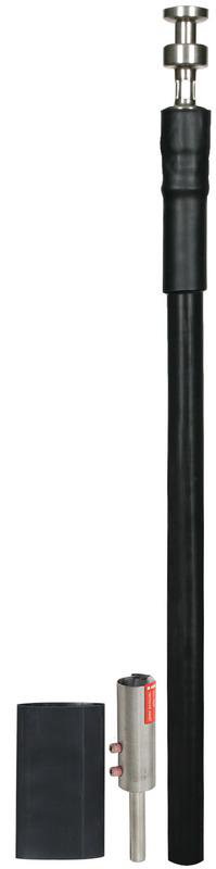 HVI Leitung f. Rohrinnenverl. mehrdraeht. Vorkonfekt. D 20mm Cu L 6,0m schwarz