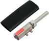 Anschlusselement M12 m. Mutter u. Schrumpfschlauch f. HVI light