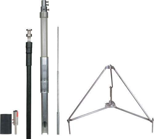 HVI-Leitung D 20mm Cu mit Stuetzrohr L 3200mm FS L 2500mm und Stativ -SET-