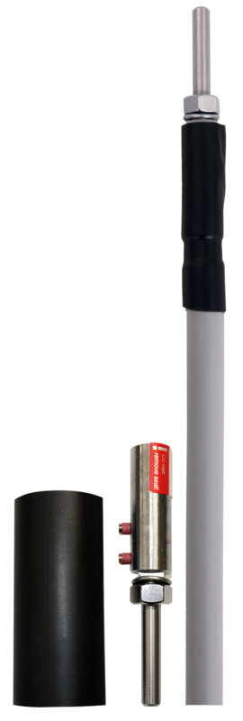 HVI light plus Leitung D 21 mm Cu grau vorkonfekt. Aussenverlegung L 6 bis 70 m