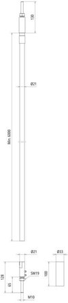 HVI light plus Leitung D 21 mm Cu grau vorkonfekt. Aussenverlegung L 6 bis 70 m