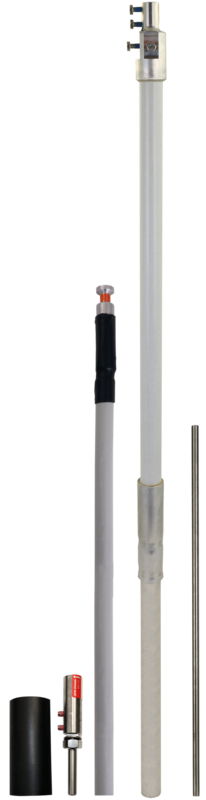 HVI light plus mit Stuetzrohr -SET- D 40 mm L 3400 mm