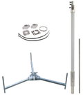 Fangmast fuer HVI light plus -SET- D 40 mm L 2700 mm R 560 mm