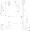 Fangmast L 9,0m mit HVI light plus D 21mm Cu L min. 10m grau -SET-