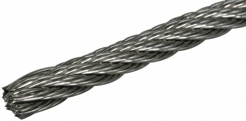 Seil 8mm 7x19x0,59mm NIRO (V4A) R 100m +/-5%