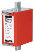 Koordinierter Blitzstromableiter Typ 1 DEHNbloc Maxi NH00  1-polig 255V AC
