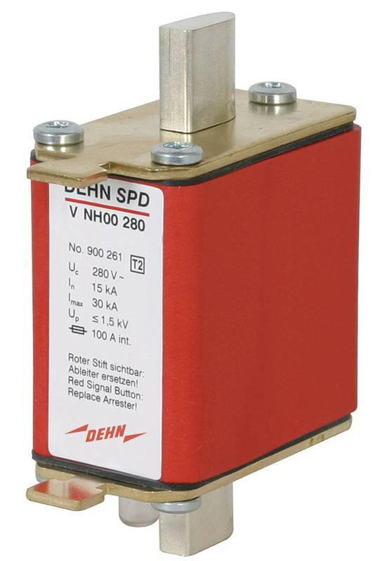 Ueberspannungsableiter Typ 2 / 1-polig 280V AC fuer NH00-Sicherungssysteme