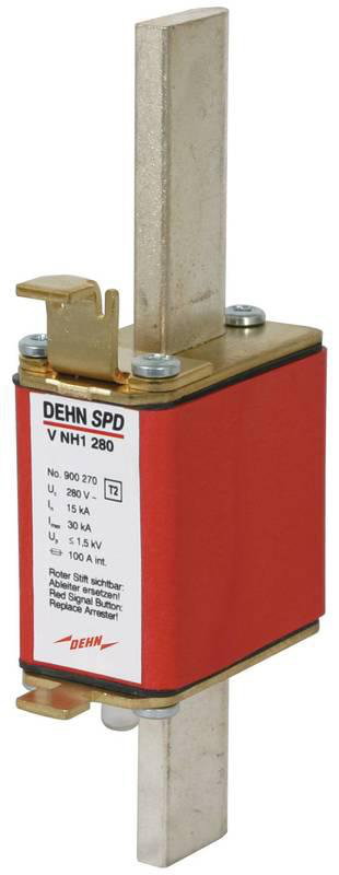 Ueberspannungsableiter Typ 2 / 1-polig 280V AC fuer NH1-Sicherungssysteme