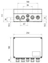 GAK im Gehaeuse IP65 f. PV-Anl. 2 MPPT und je 2 Strings b. 1000V DC